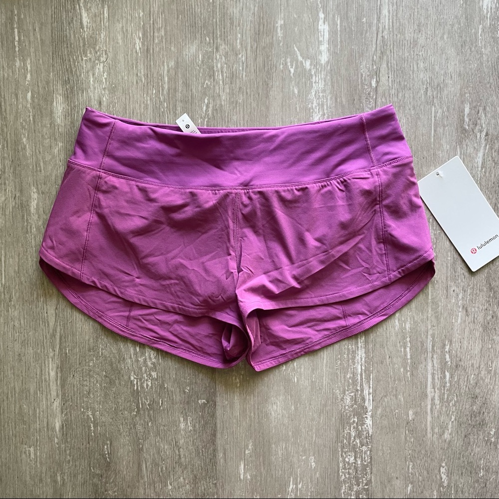Sold Lululemon Speed Up LR Short *2.5" - Vivid Plum - Picture 3 of 8